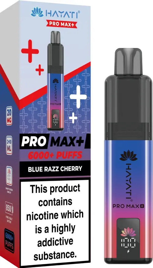Hayati Pro Max Plus  - 10mg | Blue Razz Cherry